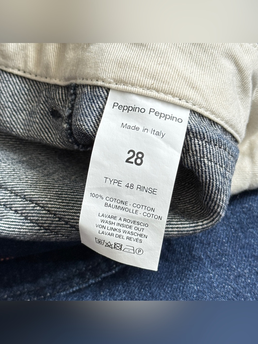 Peppino Peppino Type 48 Fatigue Pant – Rinse Wash | Size 28 - Picture 10 of 14